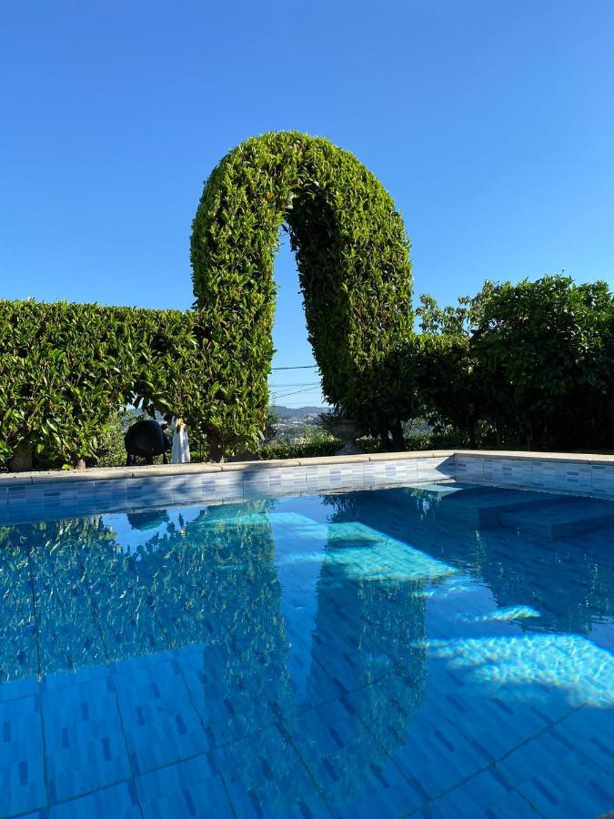 Pequena Casa Rustica Com Piscina Vila Penafiel Exterior foto