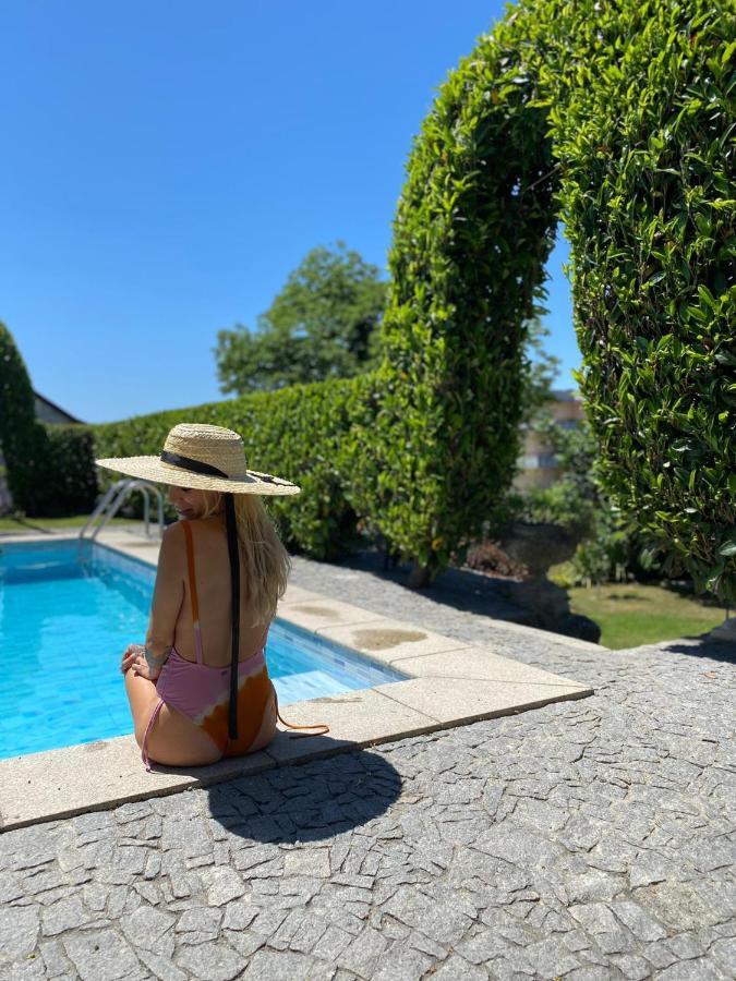 Pequena Casa Rustica Com Piscina Vila Penafiel Exterior foto
