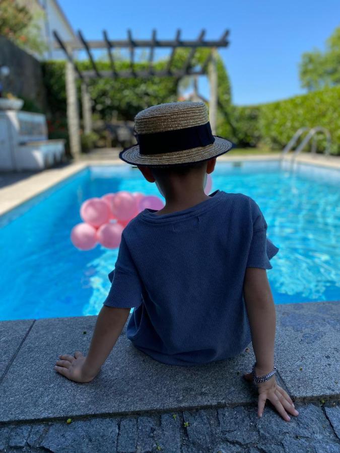 Pequena Casa Rustica Com Piscina Vila Penafiel Exterior foto